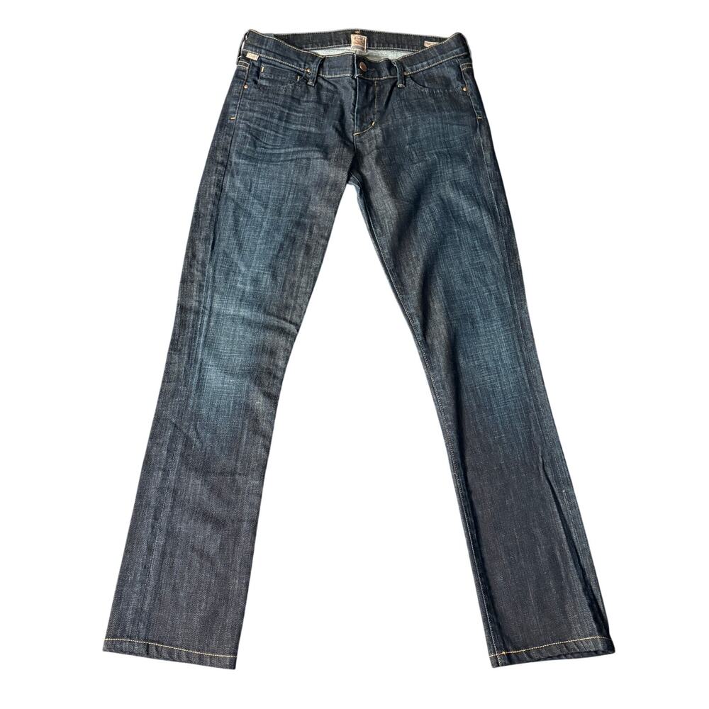 Citizens of Humanity Low Rise Straight Leg Ava Dark Wash Jeans 27